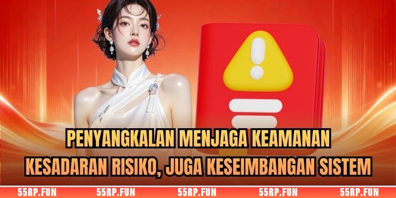 Penyangkalan menjaga keamanan, kesadaran risiko, juga keseimbangan sistem