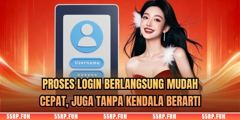 Proses login berlangsung mudah, cepat, juga tanpa kendala berarti